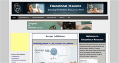 Desktop Screenshot of educationalresource.org